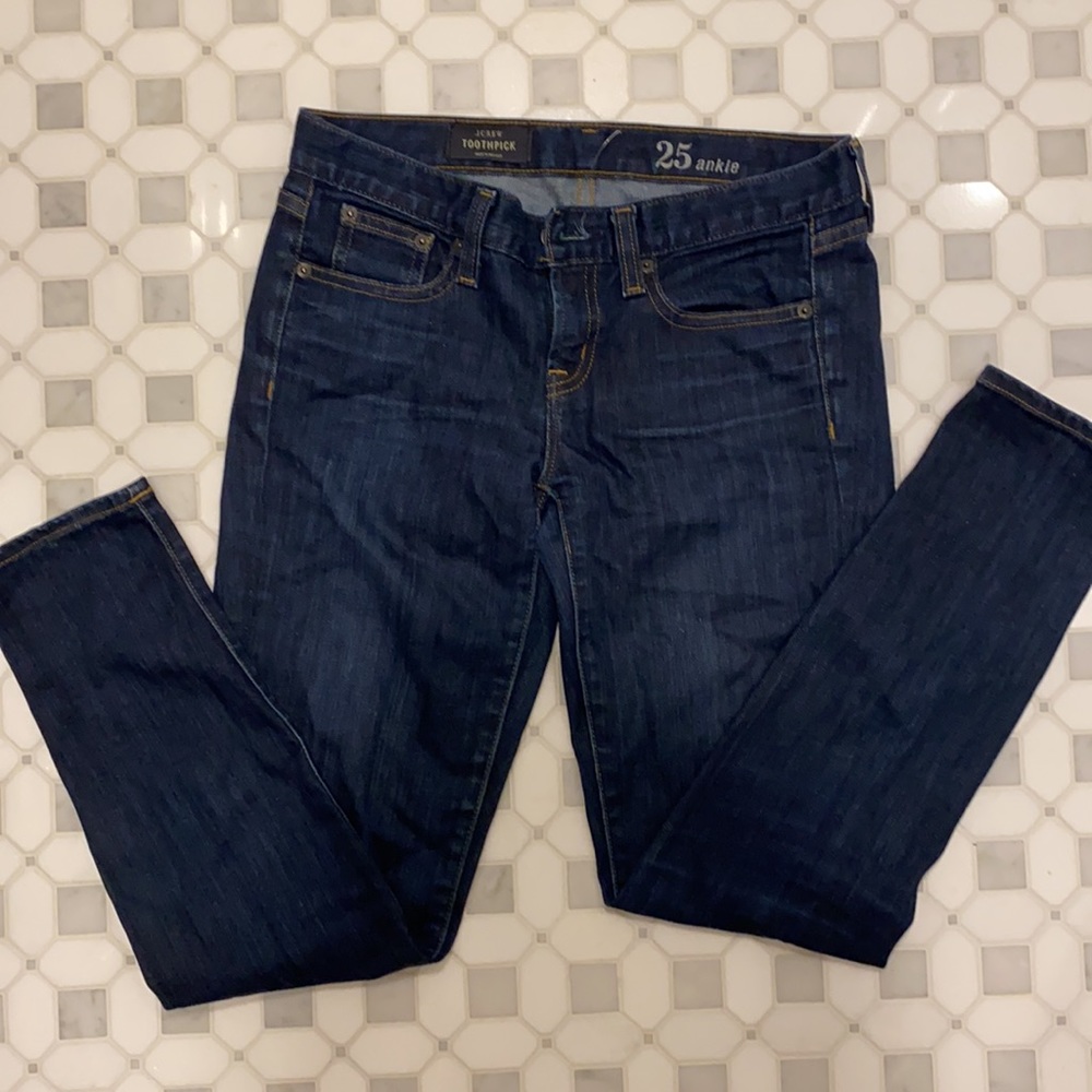 J crew toothpick jeans